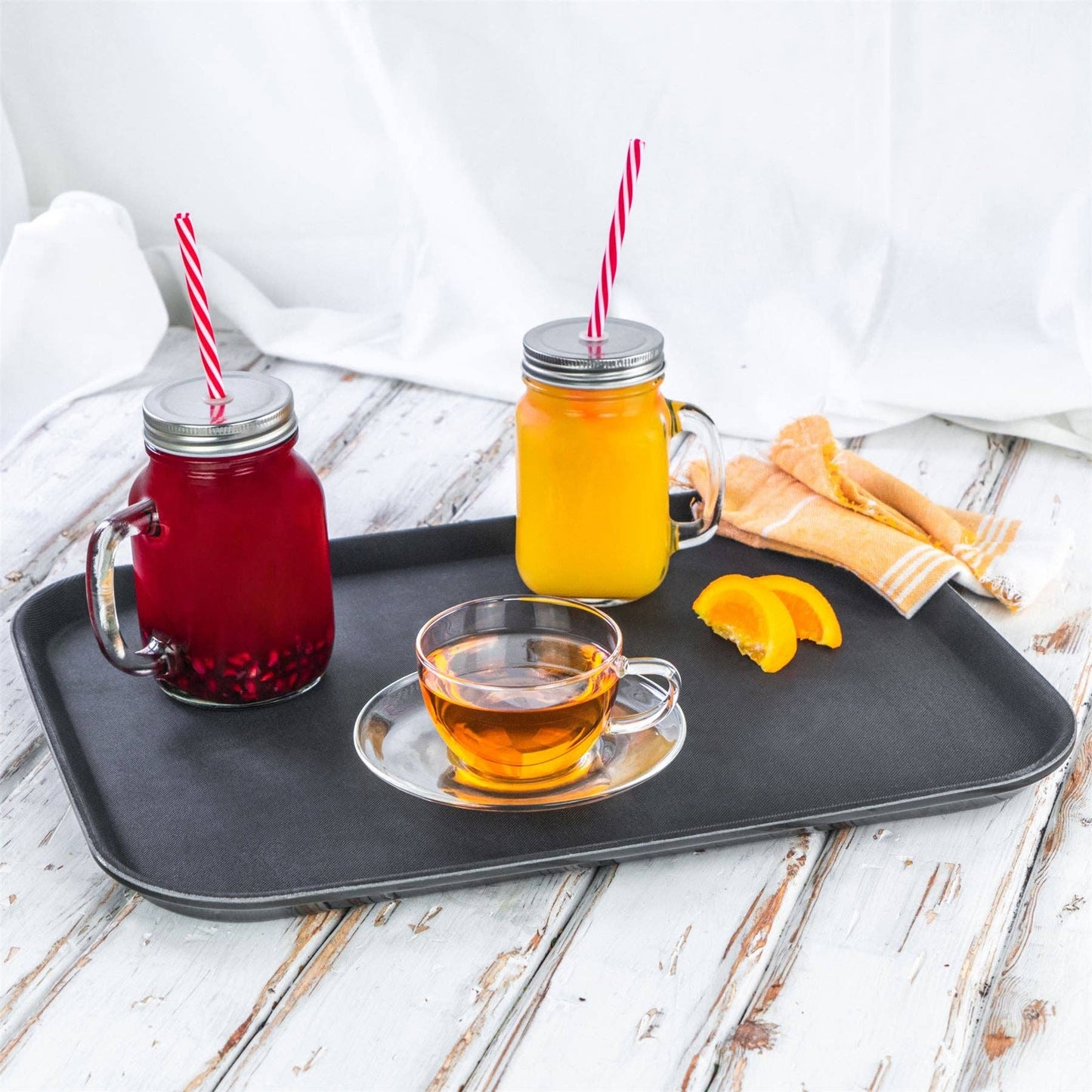 Argon Tableware Maximus Glass Cup and Saucer