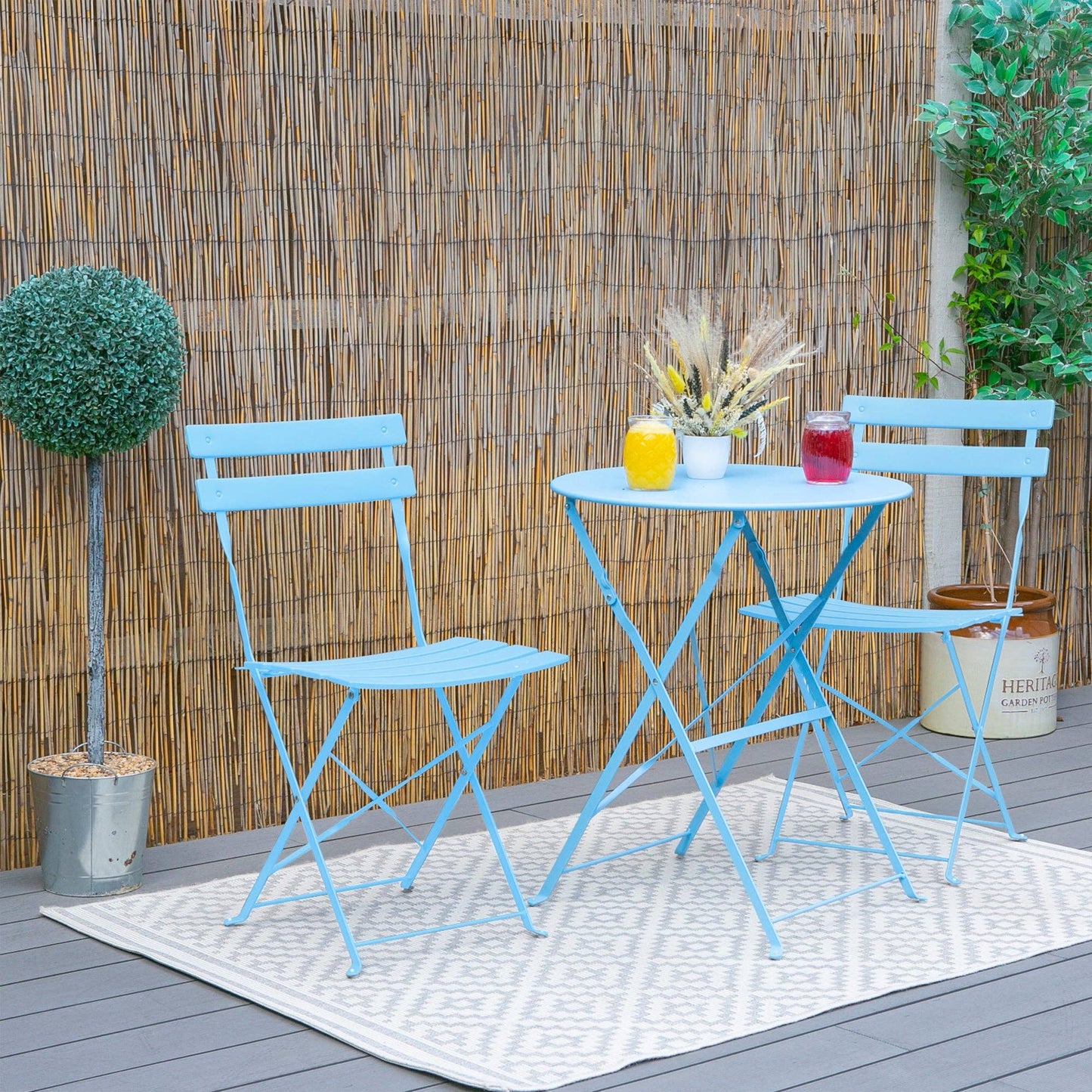 2 Seater Sussex Bistro Set - Round