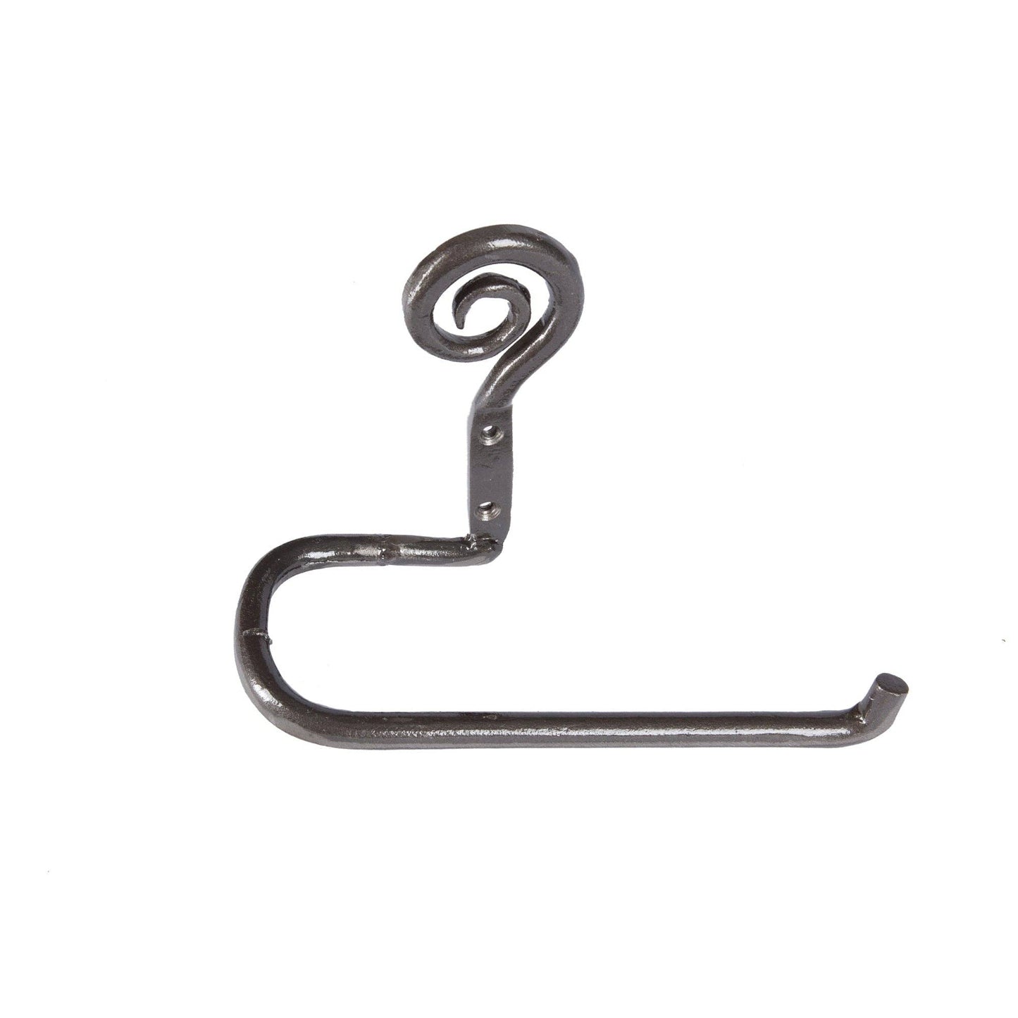 Curly Iron Toilet Roll Holder - W180mm - Raw