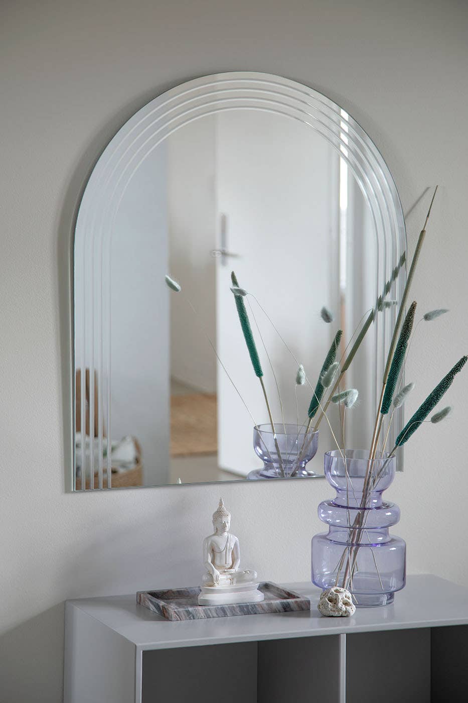 ARCH mirror 62×70 cm — Clear